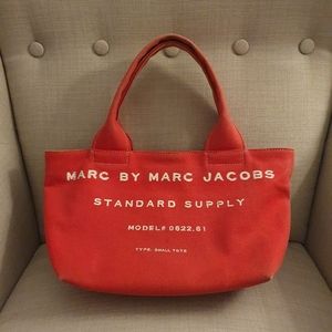 Marc jacobs canvas tote bag